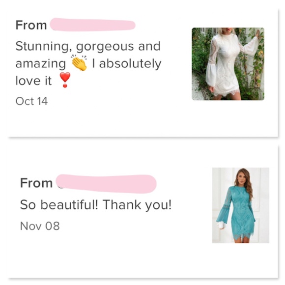 Turquoise  Lace Detail Bell Sleeve Bohemian Mini Dress - Picture 9 of 10